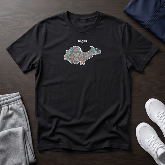 №25 - Alger Mandala Tshirt 100% coton