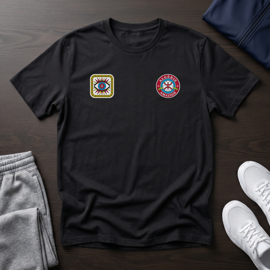 №63 - Double Patch Tshirt 100% coton