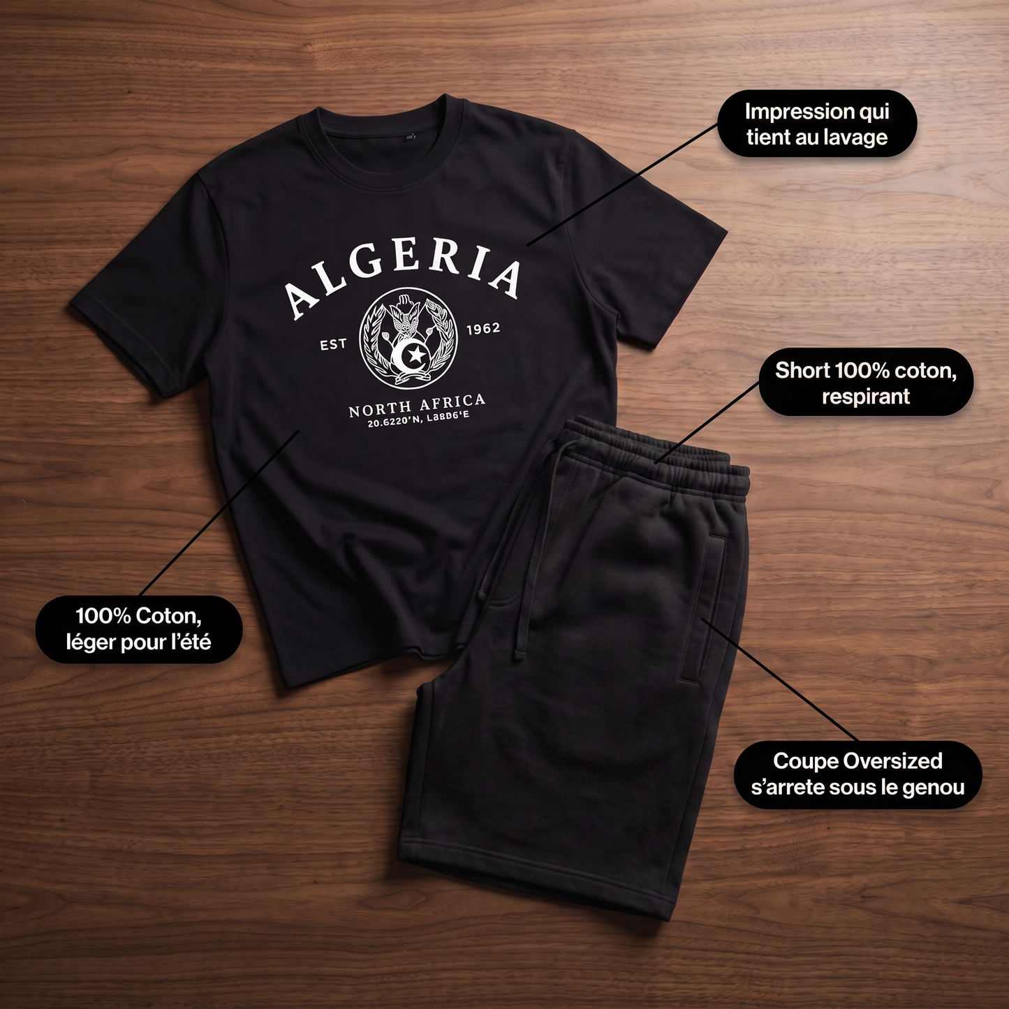 E26 : Ensemble Tshirt + Wide short